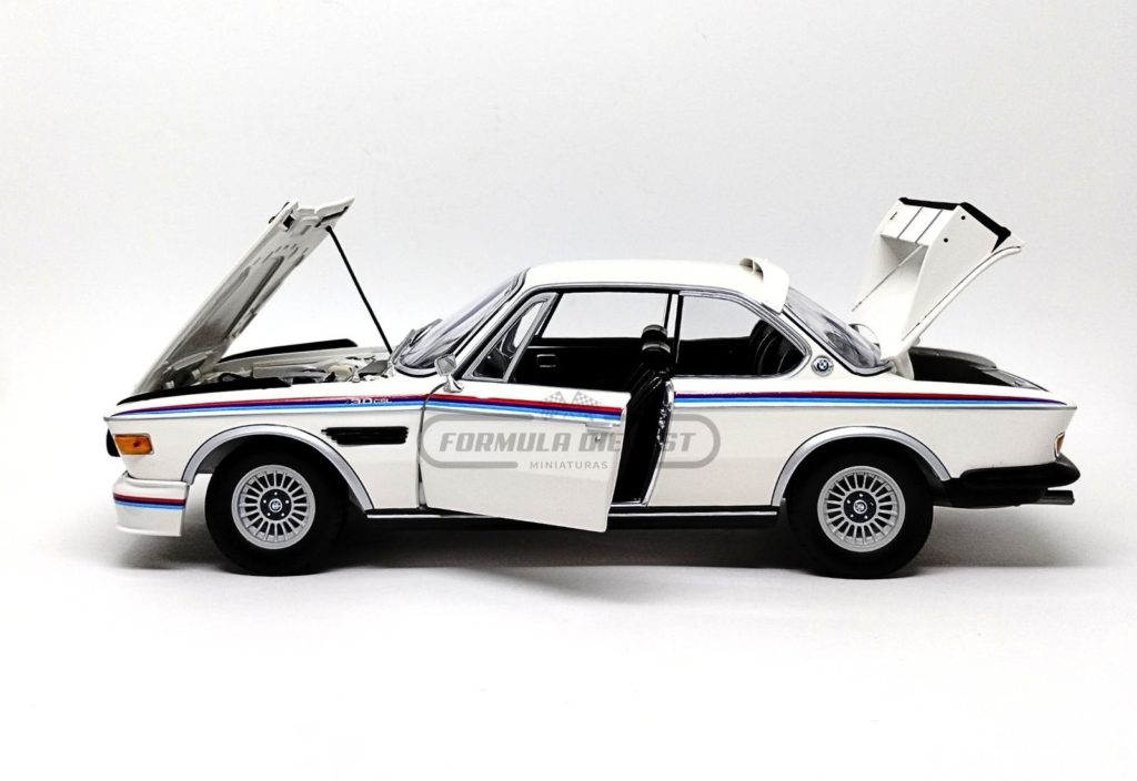 BMW 3.0 CSL 1973-75 - Branco - 1:18 Minichamps - Formula Diecast