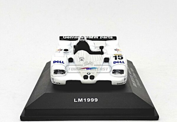 Miniatura de carro BMW V12 LMR #15 Winkelhock/Dalmas/Martini, Vencedor 24h Le Mans 1999, escala 1:43, marca IXO