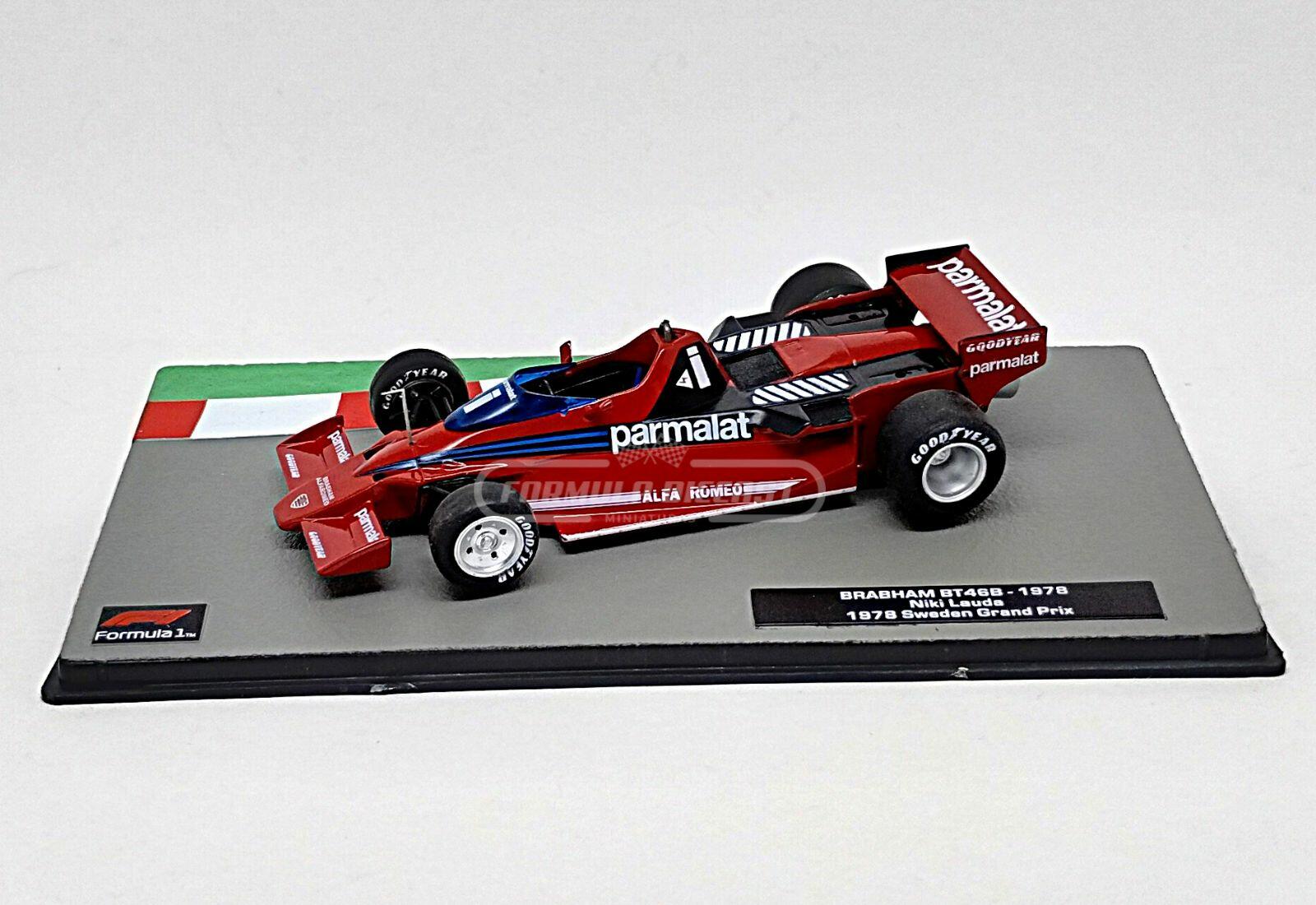 Brabham BT46B Fan-Car #1 N.Lauda - Vencedor GP Suécia F1 1978 - 1:43  Altaya - Formula Diecast