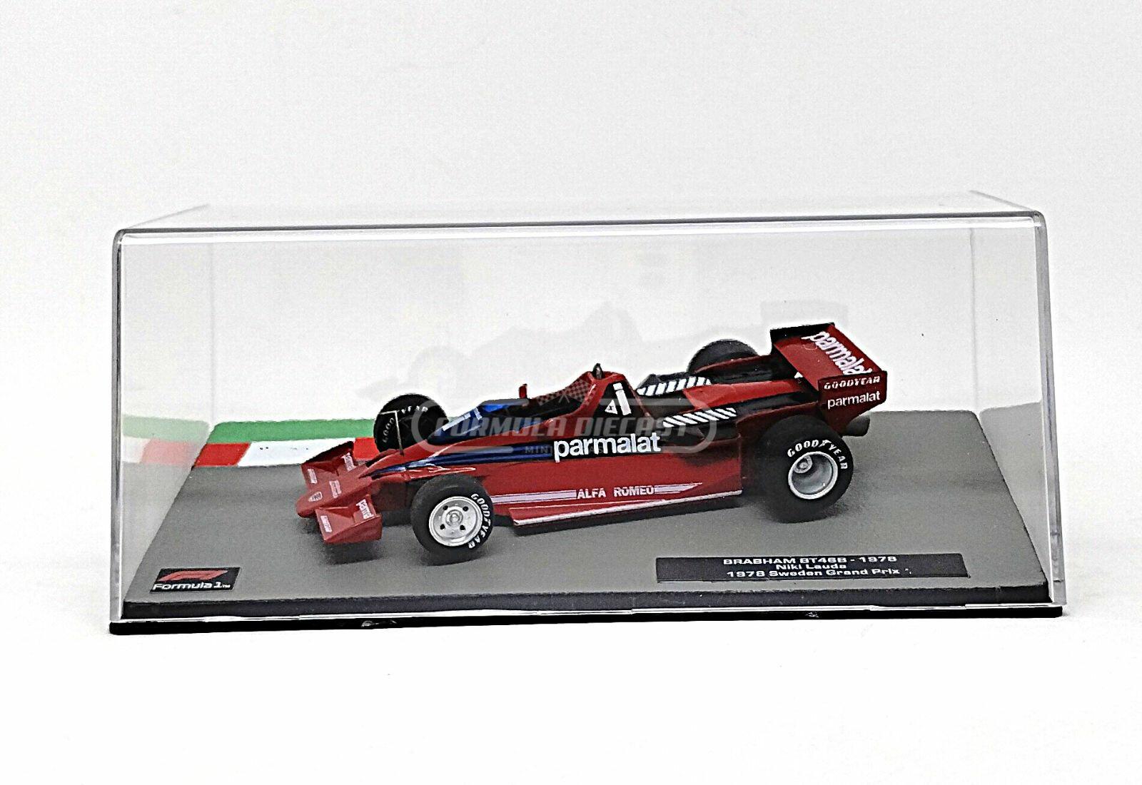 Ixo 1:43 Racing Niki Lauda 1978 Brabham BT46B Diecast Car Model Metal Toy  Vehicle