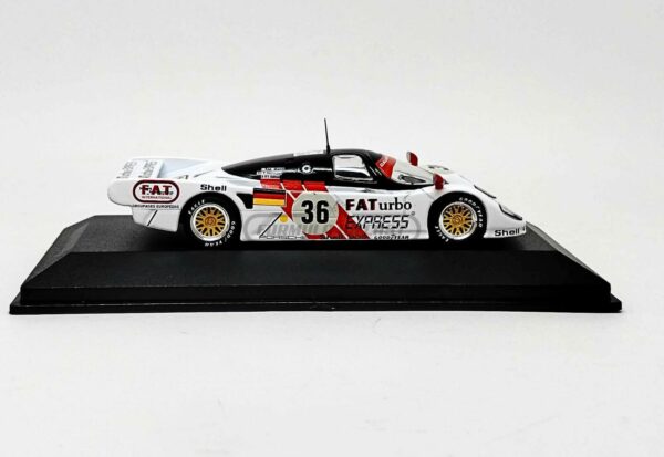 Miniatura de carro Dauer Porsche 962 #36 Dalmas/Haywood/Baldi, Vencedor 24h Le Mans 1994, escala 1:43, marca Werk83