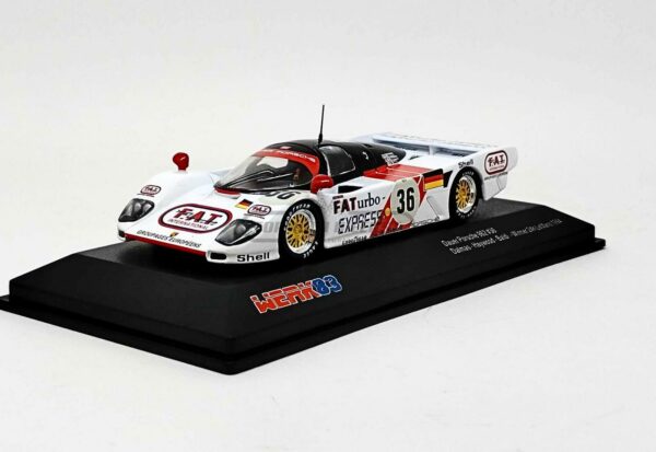 Miniatura de carro Dauer Porsche 962 #36 Dalmas/Haywood/Baldi, Vencedor 24h Le Mans 1994, escala 1:43, marca Werk83
