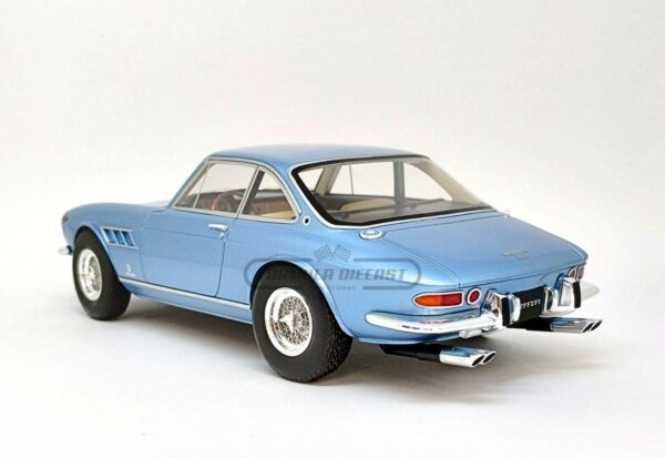 Miniatura de carro Ferrari 330 GTC 1966-68, Azul, escala 1:18, marca CMR