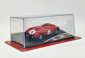 Miniatura de carro Ferrari 375 Plus #4 Trintignant/González, Vencedor 24h Le Mans 1954, escala 1:43, marca Altaya