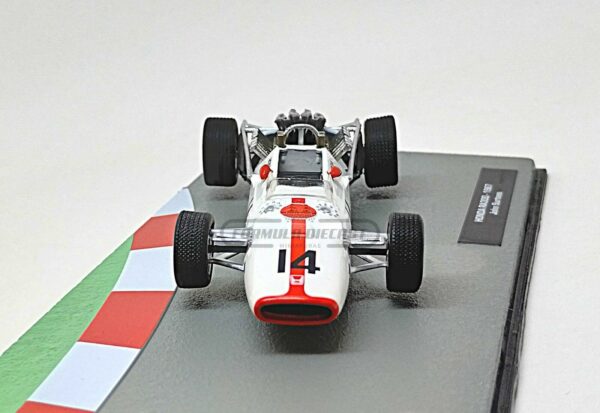 Miniatura de carro Honda RA300 #14 J. Surtees, F1 1967, escala 1:43, marca Altaya