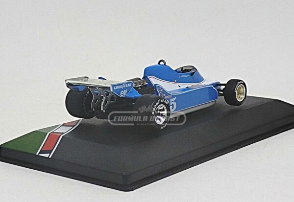 Miniatura de carro Ligier JS11 #25 P.Depailler, F1 1979, escala 1:43, marca CMR