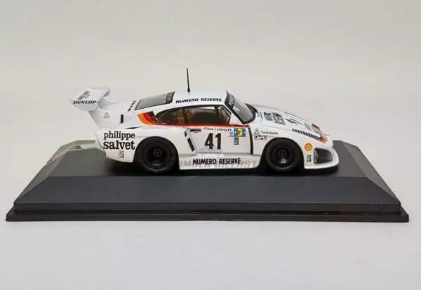 Miniatura de carro Porsche 935 K3 #41 Ludwig/Whittington/Whittington, Vencedor 24h Le Mans 1979, escala 1:43, marca CMR