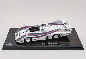Miniatura de carro Porsche 936/77 #4 Ickx/Barth/Haywood, Vencedor 24h Le Mans 1977, escala 1:43, marca IXO