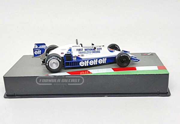 Miniatura de carro Tyrrell 008 #4 P.Depailler, F1 1978, escala 1:43, marca Altaya
