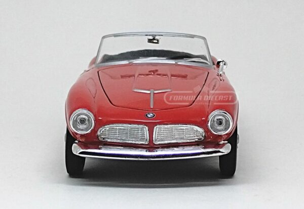 Miniatura de carro BMW 507 1956/1960, Vermelho, escala 1:24, marca Welly