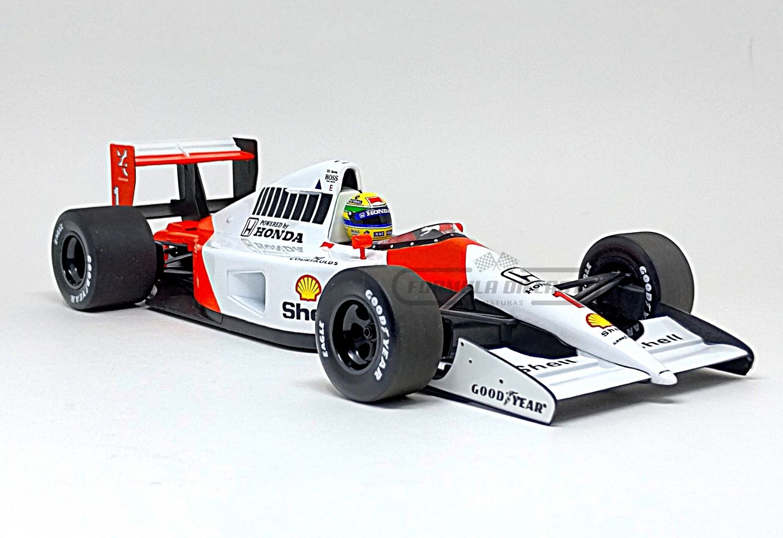 McLaren Honda MP4/6 #1 Ayrton Senna - Campeão Mundial F1 1991 - 1 ...