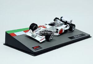 Miniatura de carro BAR 002 #22 Jacques Villeneuve, F1 2000, escala 1:43, marca Altaya