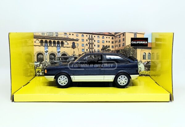 Miniatura de carro VW GOL GTI 1989, escala 1:24, marca California Classics