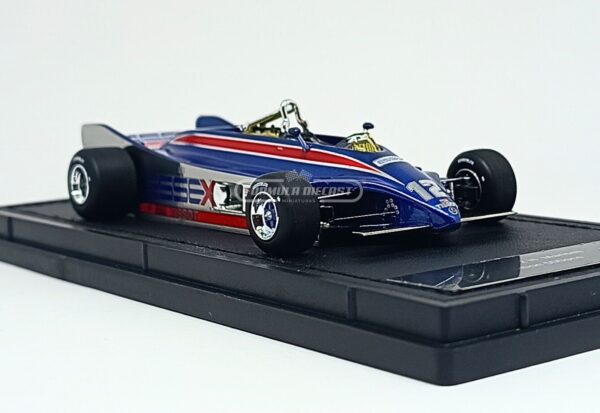 Miniatura de carro Lotus 88 #12 N. Mansell, F1 1981, escala 1:43, marca GP Replicas