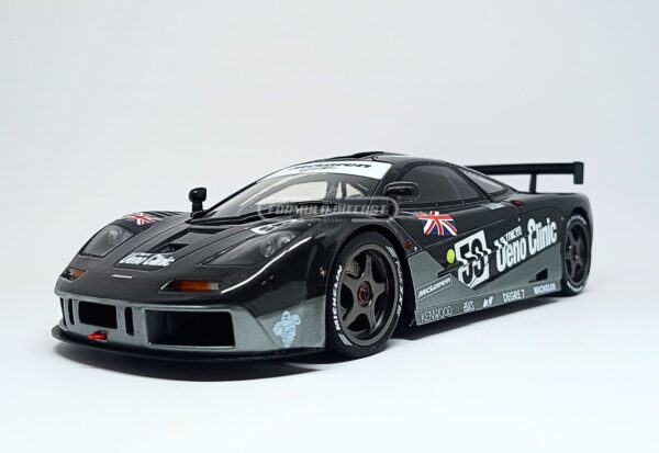 Miniatura de carro McLaren F1 GTR #59 Lehto/Dalmas/Sekiya, Vencedor 24h Le Mans 1995, escala 1:18, marca Solido