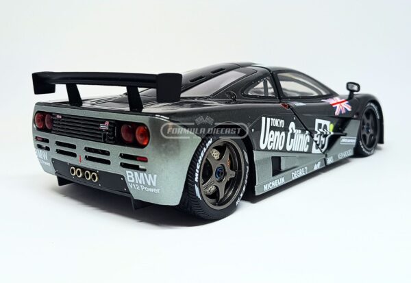 Miniatura de carro McLaren F1 GTR #59 Lehto/Dalmas/Sekiya, Vencedor 24h Le Mans 1995, escala 1:18, marca Solido