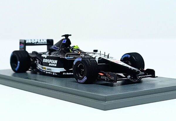 Miniatura de carro Minardi PS01 #20 T. Marques, GP Canadá F1 2001, escala 1:43, marca Spark