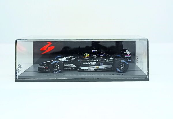 Miniatura de carro Minardi PS01 #20 T. Marques, GP Canadá F1 2001, escala 1:43, marca Spark