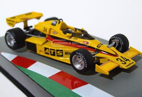 Miniatura de carro Penske PC4 #34 J.P.Jarier, Fórmula 1 1977, escala 1:43, marca Altaya