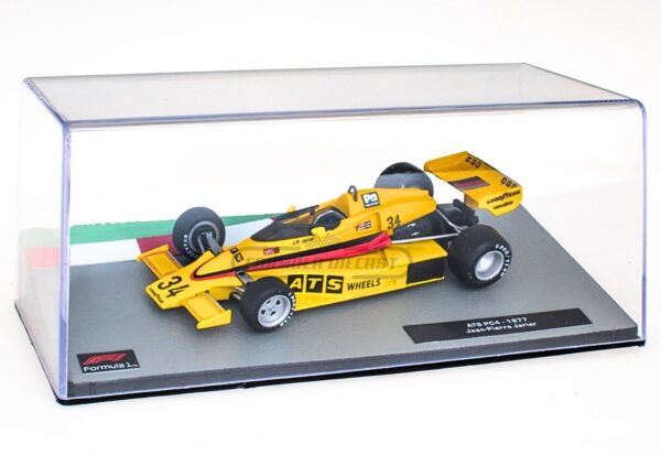 Miniatura de carro Penske PC4 #34 J.P.Jarier, Fórmula 1 1977, escala 1:43, marca Altaya