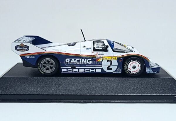 Miniatura de carro Porsche 956K #2 S.Bellof/D.Bell - Record Lap 6'11"13 @ 1000 km Nürburgring 1983 - escala 1:43, marca CMR