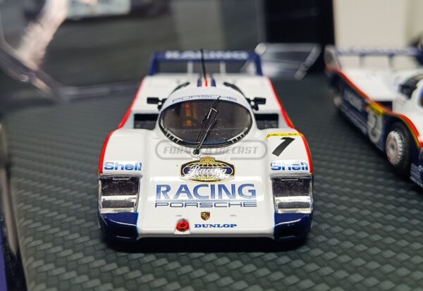 Miniatura de carro Porsche 956K #1 e #2, 1000 km de Nürburgring 1983, escala 1:43, marca Wertk83