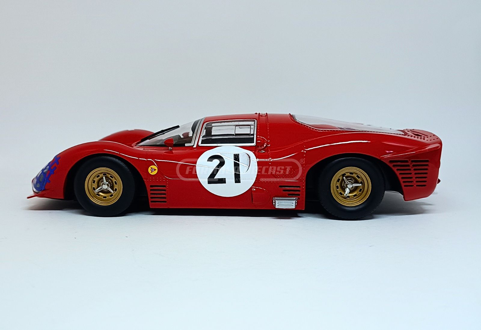 Ferrari 330 P3 Coupé #21 Bandini/Guichet - 24h Le Mans 1966 - 1:18