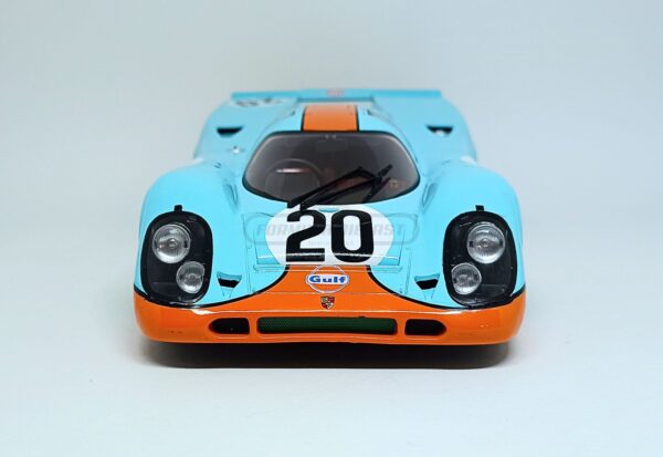 Miniatura de carro Porsche 917K #20 Siffert/Redman, 24h Le Mans 1970, escala 1:18, marca Werk83