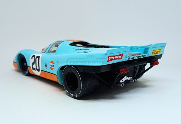 Miniatura de carro Porsche 917K #20 Siffert/Redman, 24h Le Mans 1970, escala 1:18, marca Werk83